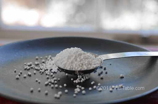 tapioca- small pearl