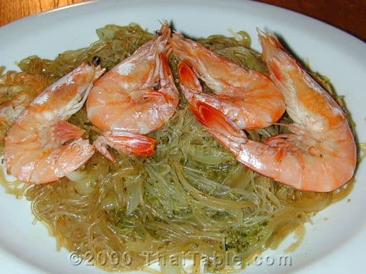 Baked Shrimp in Clear Noodles