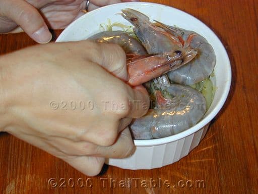 Baked Shrimp in Clear Noodles step 7