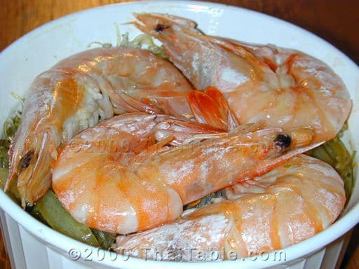 Baked Shrimp in Clear Noodles step 8