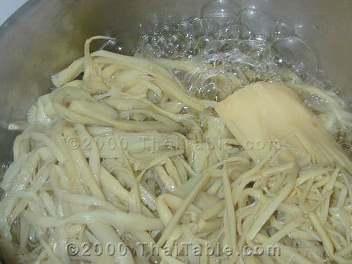 Bamboo Shoot Yum step 1