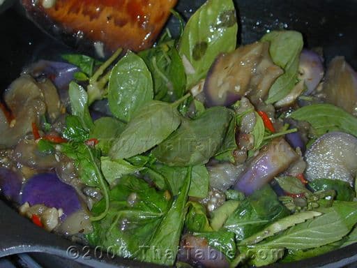 Basil Eggplant step 7
