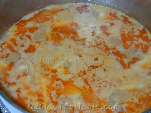 Beef and Bamboo Shoot Curry step 7