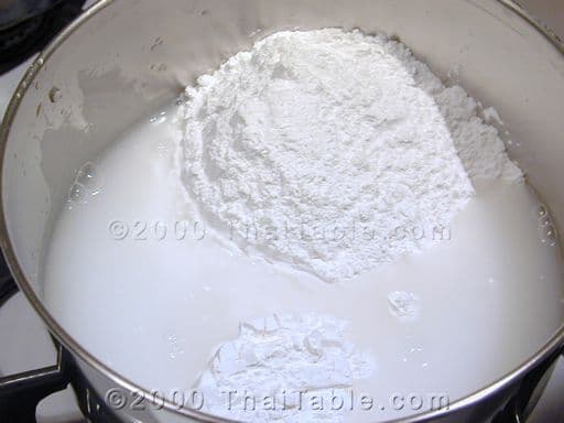 Chinese Chive Dumplings step 1