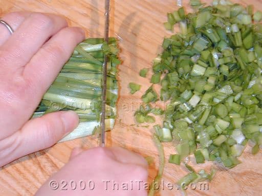 Chinese Chive Dumplings step 3