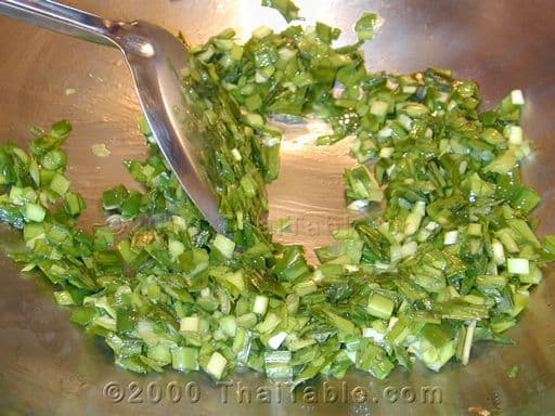 Chinese Chive Dumplings step 4