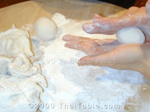 Chinese Chive Dumplings step 5