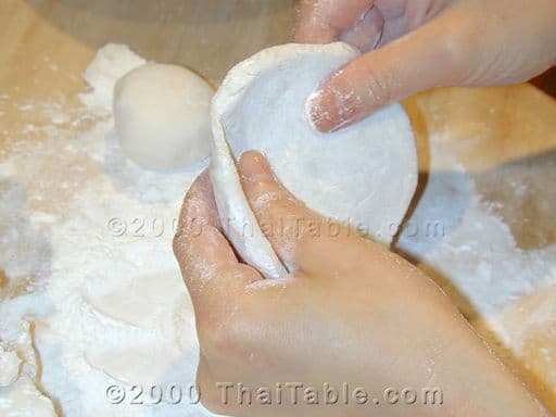 Chinese Chive Dumplings step 6