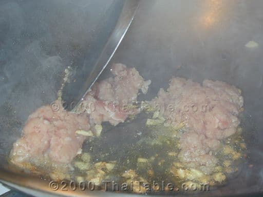 Chinese Olive Fried Rice step 2