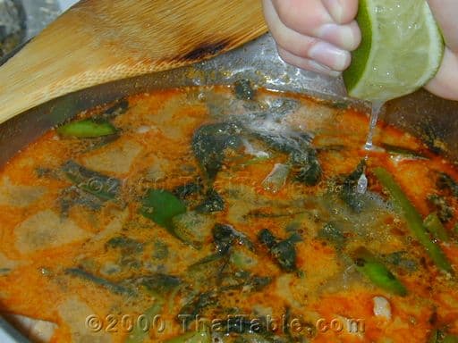 Chinese Water Spinach Curry step 7