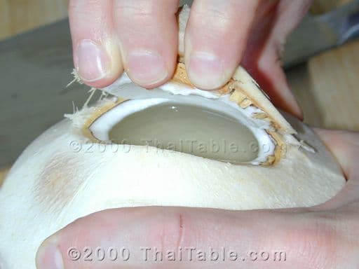 Coconut Juice step 2