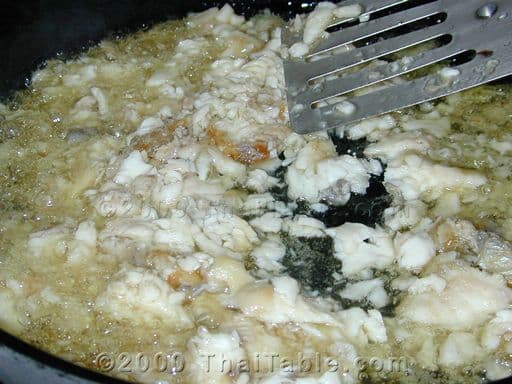Crispy Catfish Green Mango Salad step 1