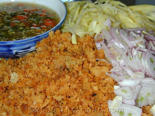 Crispy Catfish Green Mango Salad step 5