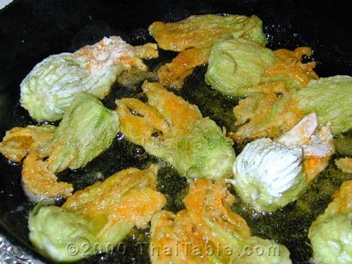 Crunchy Squash Blossoms step 4