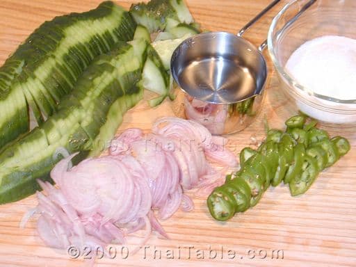 Cucumber Salad step 1