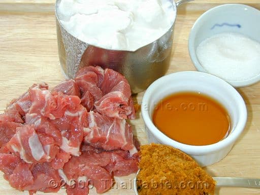 Curried Noodles step 1