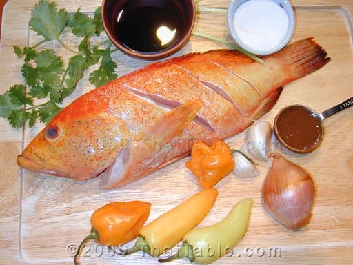 Fried Fish with Tamarind Sauce step 1