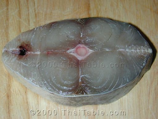 Fried King Mackerel step 1