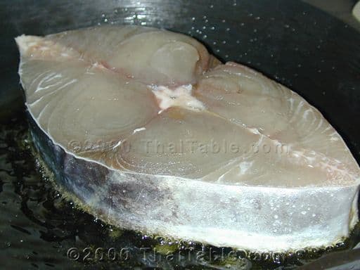 Fried King Mackerel step 2