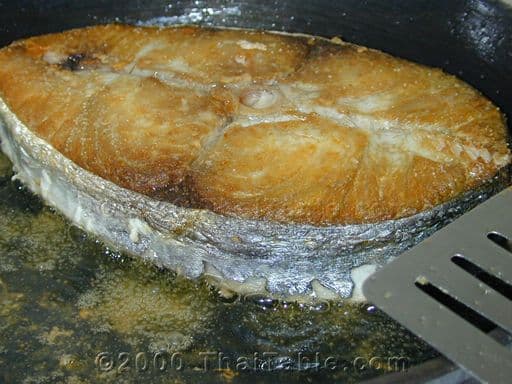 Fried King Mackerel step 3