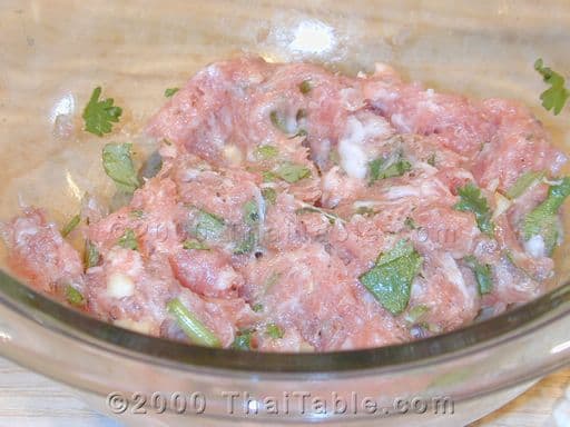 Fried Wontons step 2