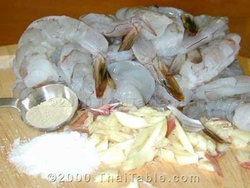 Garlic Shrimp step 1