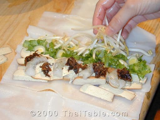 Giant Noodle Rolls step 2