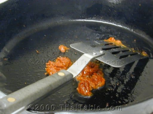 Green Beans and Shrimp step 2