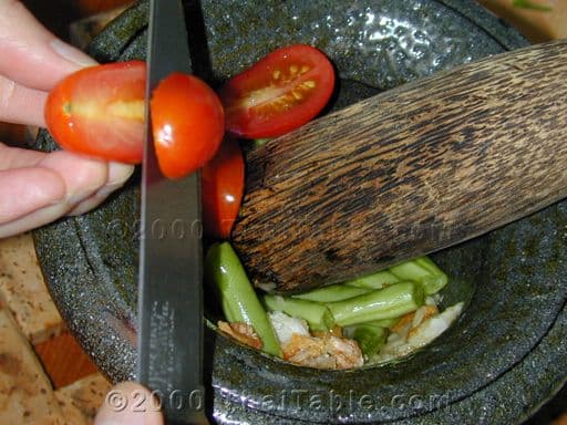 Green Papaya Salad step 3