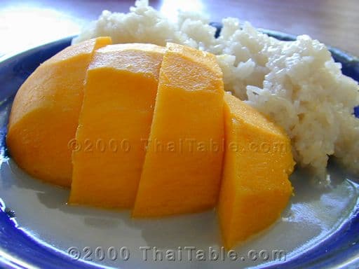 Mango on Sticky Rice