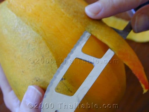 Mango on Sticky Rice step 1