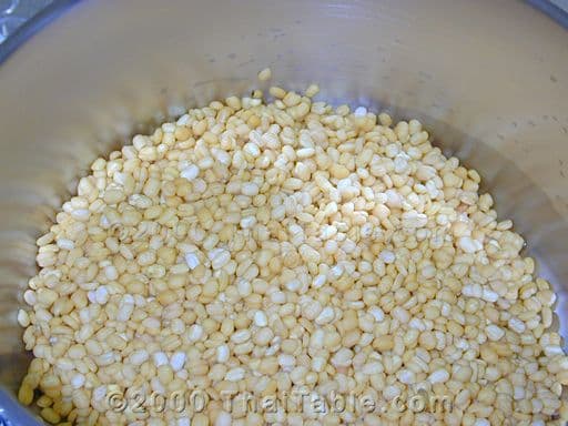 Mung Bean Pudding step 1