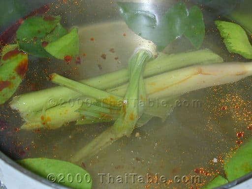 Mushroom Tom Yum step 4