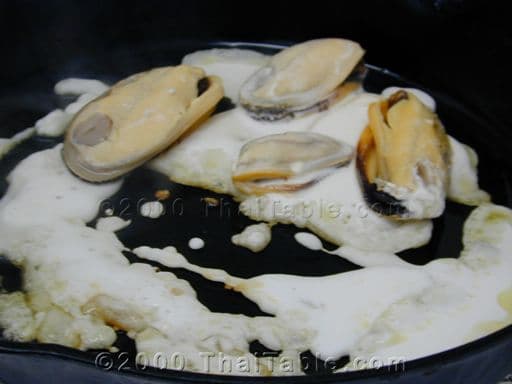 Mussel Sprout Pancakes step 3