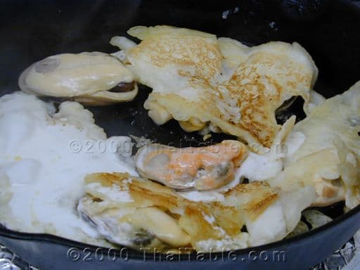 Mussel Sprout Pancakes step 4