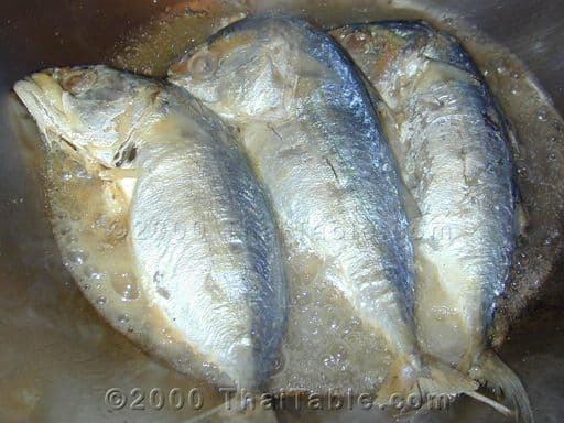 Pan Fried Mackerel step 1