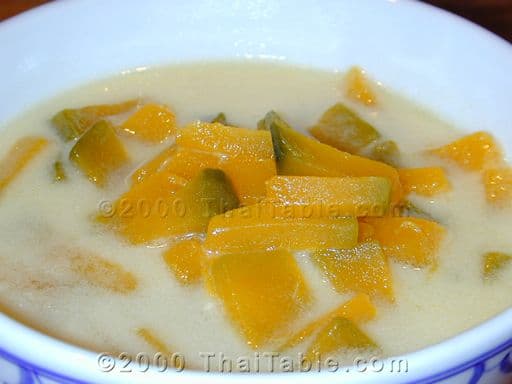 Pumpkin in Coconut Milk