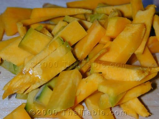 Pumpkin in Coconut Milk step 2