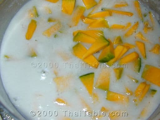 Pumpkin in Coconut Milk step 4