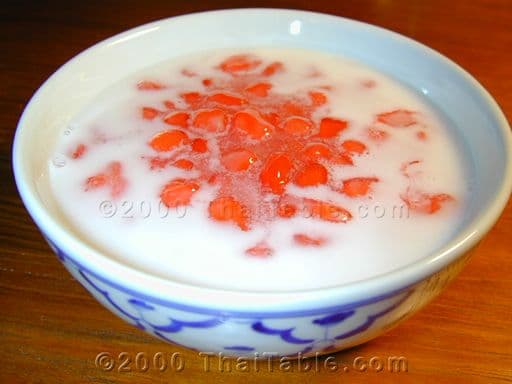 Rubies in Coconut Milk