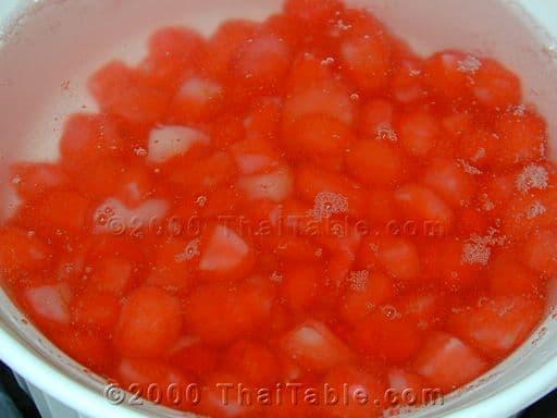 Rubies in Coconut Milk step 7