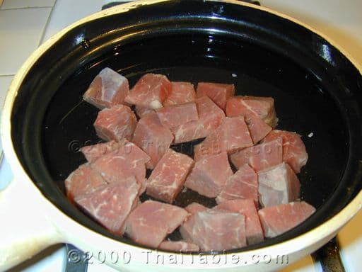 Slow Cooked Beef in Spices step 2