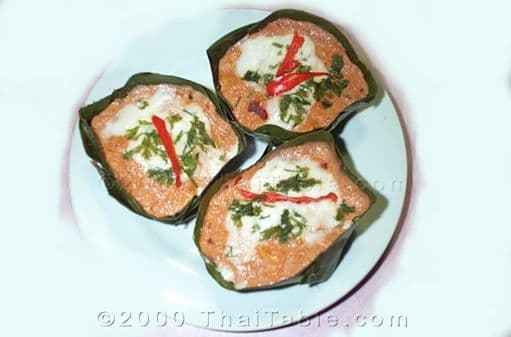 Steamed Curried Fish