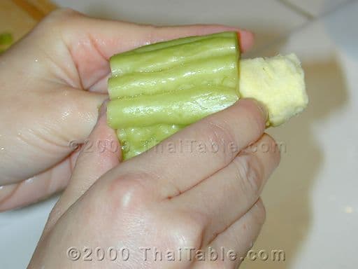 Stuffed Bitter Melon Soup step 2