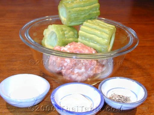 Stuffed Bitter Melon Soup step 3