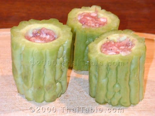 Stuffed Bitter Melon Soup step 4