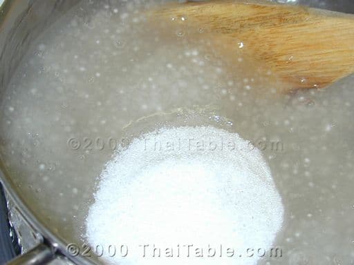 Tapioca Pudding with Young Coconut step 3