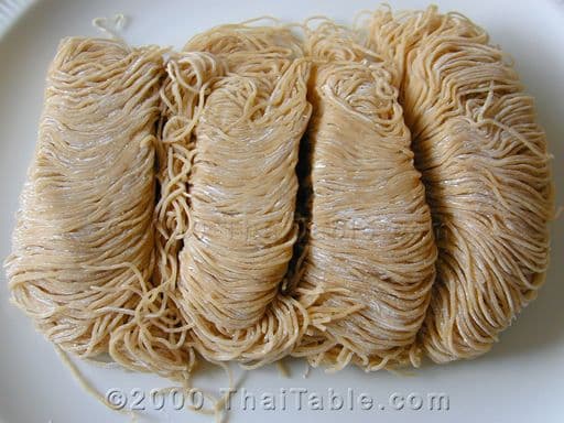 fresh Chinese egg noodles