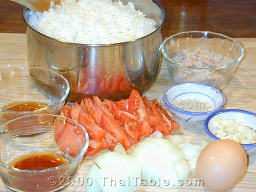 Fried Rice step 1