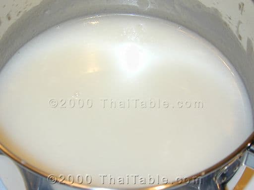 Sticky Rice Balls in Coconut Milk step 7